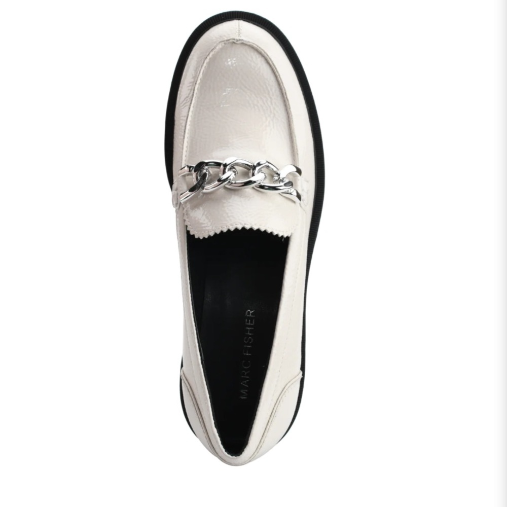 NWT MARC FISHER LOUANZ LUGSOLE LOAFER - Picture 2 of 8